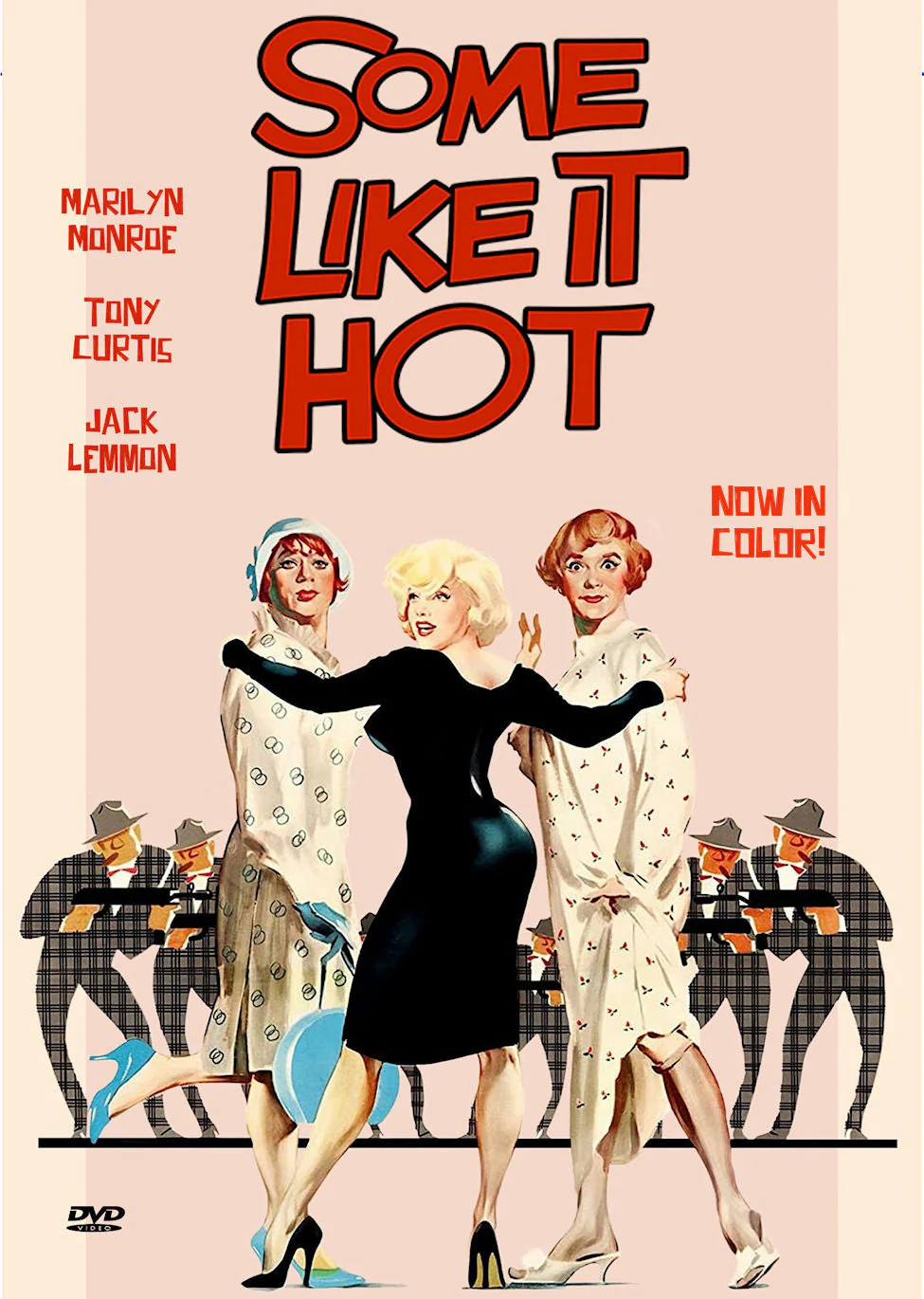 Some Like It Hot – Colorized (DVD) 1959 Marilyn Monroe, Tony Curtis, Jack Lemmon, George Raft, Pat O'Brien and Joe E. Brown